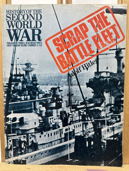 History Of The Second World War II VOL. 3 NO. 14 Magazine In Good Condition