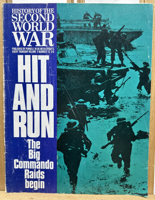 History Of The Second World War II VOL. 2 NO. 15 Magazine In Good Condition
