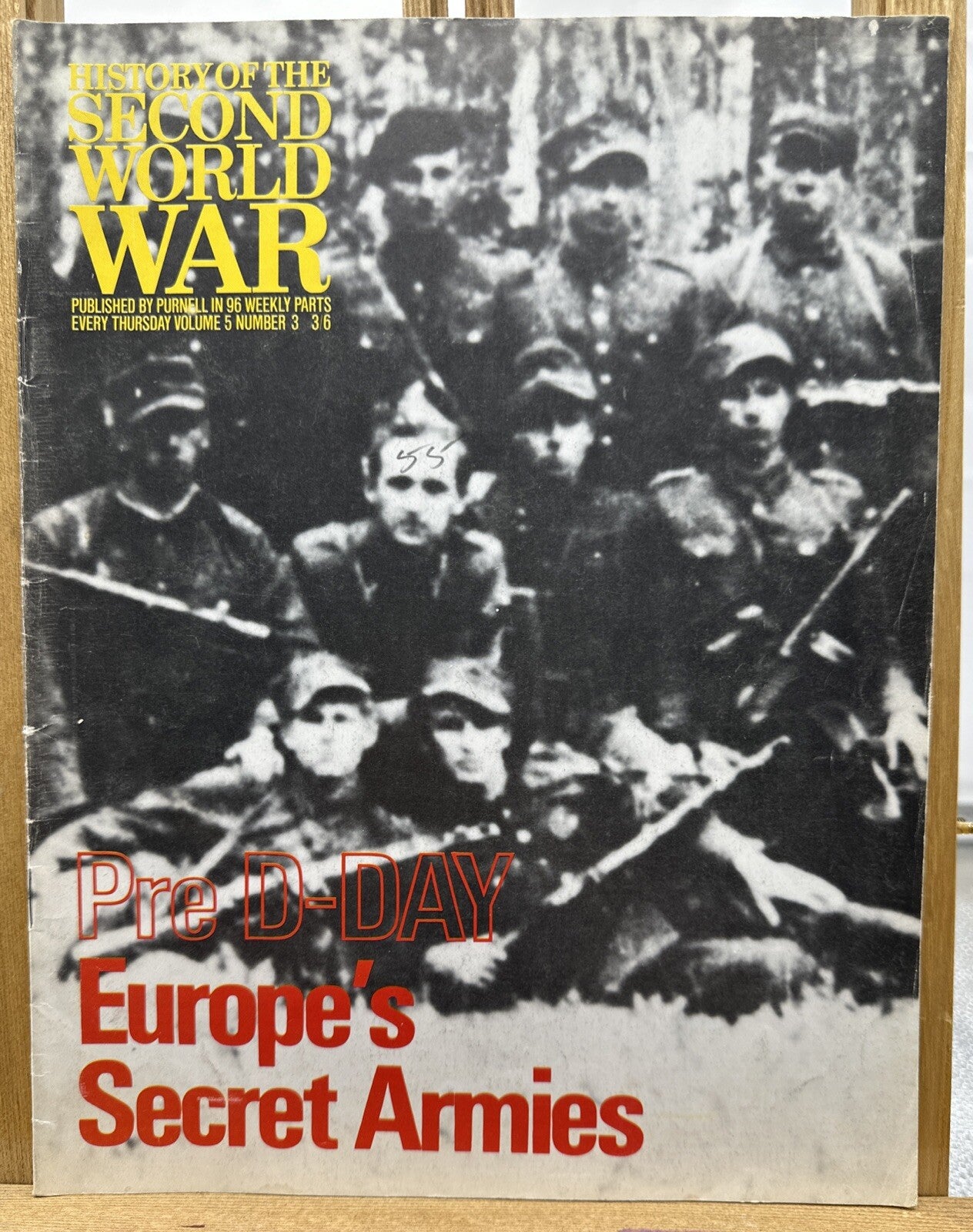 History Of The Second World War II VOL. 5 NO. 3 Magazine In Good Condition