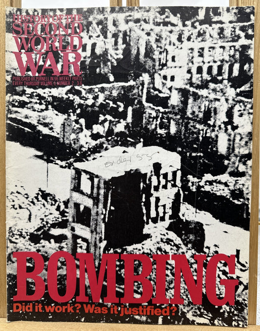 History Of The Second World War II VOL. 6 NO. 2 Magazine In Good Condition