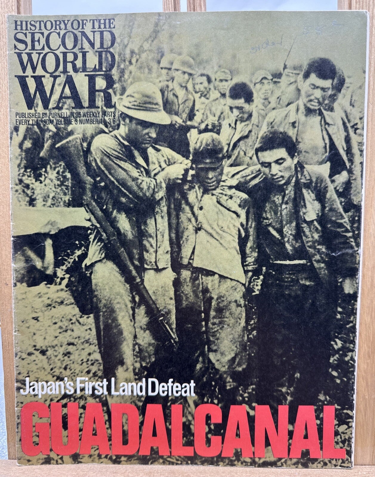 History Of The Second World War II VOL. 3 NO. 11 Magazine In Good Condition