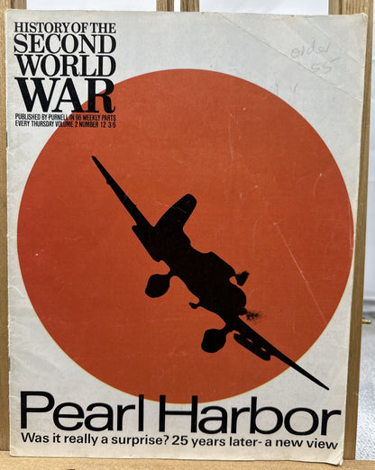 History Of The Second World War II VOL. 2 NO. 12 Magazine In Good Condition