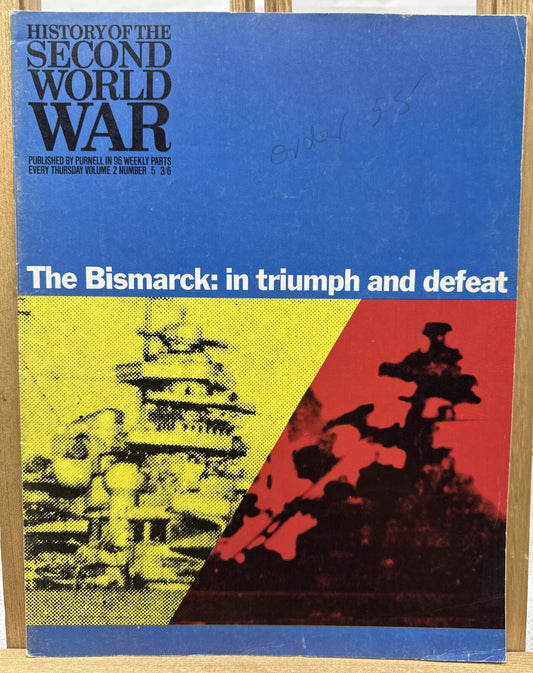 History Of The Second World War II VOL. 2 NO. 5 Magazine In Good Condition