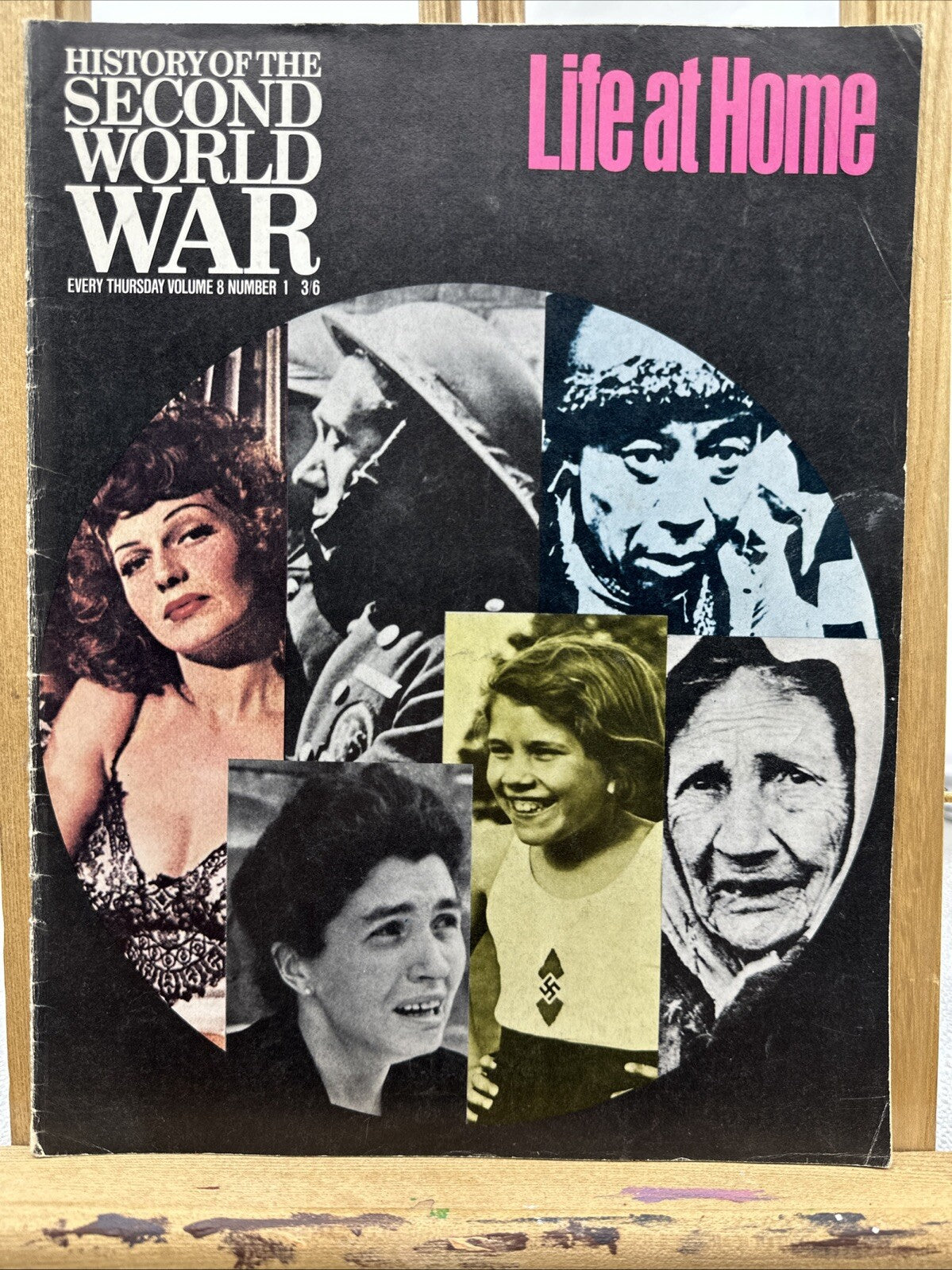 History Of The Second World War II VOL. 8 NO. 1 Magazine In Good Condition