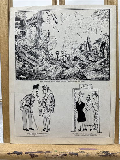 History Of The Second World War II VOL. 8 NO. 1 Magazine In Good Condition