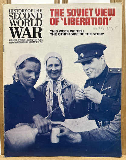 History Of The Second World War II VOL. 5 NO. 16 Magazine In Good Condition