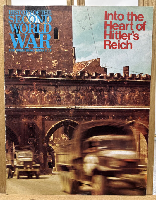 History Of The Second World War II VOL. 6 NO. 8 Magazine In Good Condition