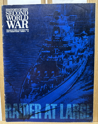 History Of The Second World War II VOL. 1 NO. 4 Magazine In Good Condition