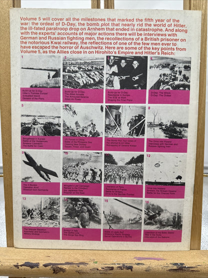 History Of The Second World War II VOL. 4 NO. 16 Magazine In Good Condition