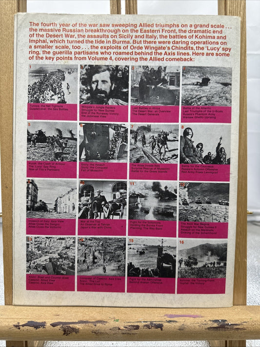 History Of The Second World War II VOL. 3 NO. 16 Magazine In Good Condition