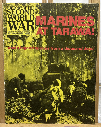 History Of The Second World War II VOL. 4 NO. 12 Magazine In Good Condition