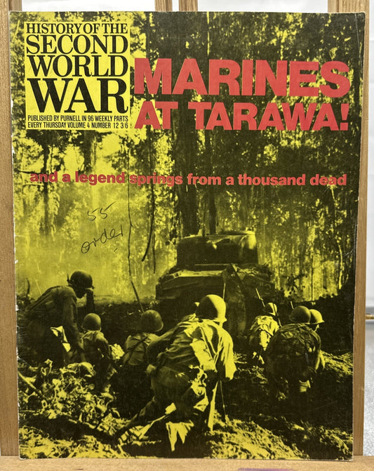 History Of The Second World War II VOL. 4 NO. 12 Magazine In Good Condition