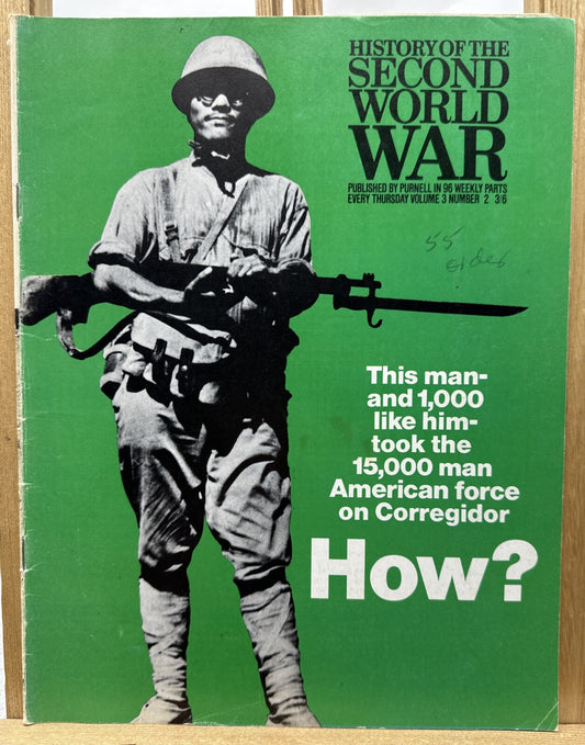 History Of The Second World War II VOL. 3 NO. 2 Magazine In Good Condition