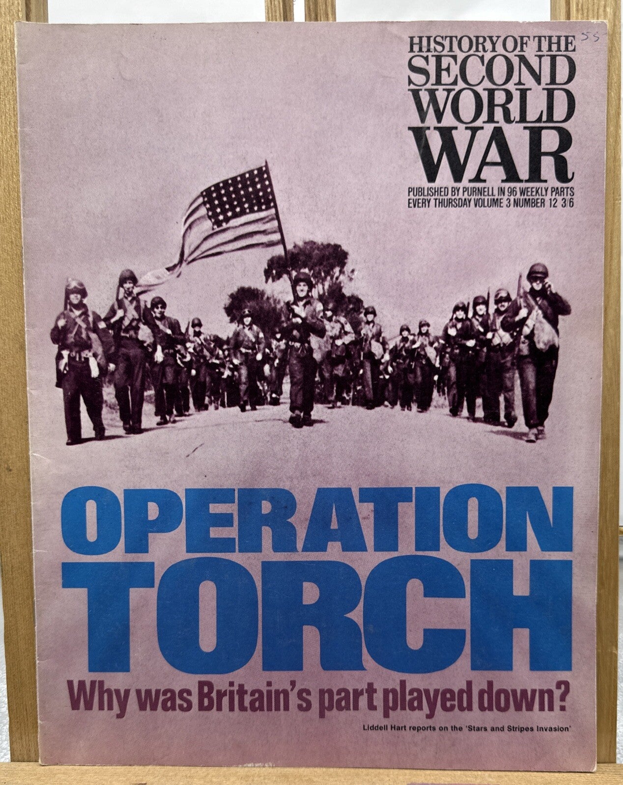 History Of The Second World War II VOL. 3 NO. 12 Magazine In Good Condition