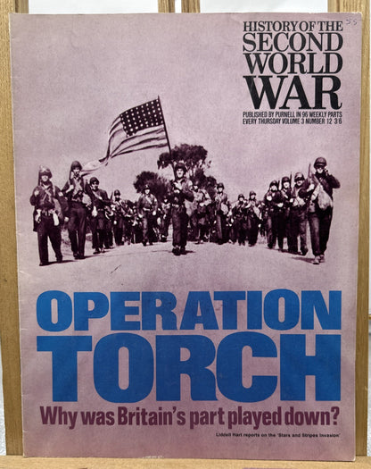 History Of The Second World War II VOL. 3 NO. 12 Magazine In Good Condition