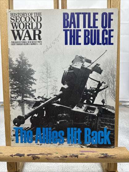 History Of The Second World War II VOL. 6 NO. 4 Magazine In Good Condition