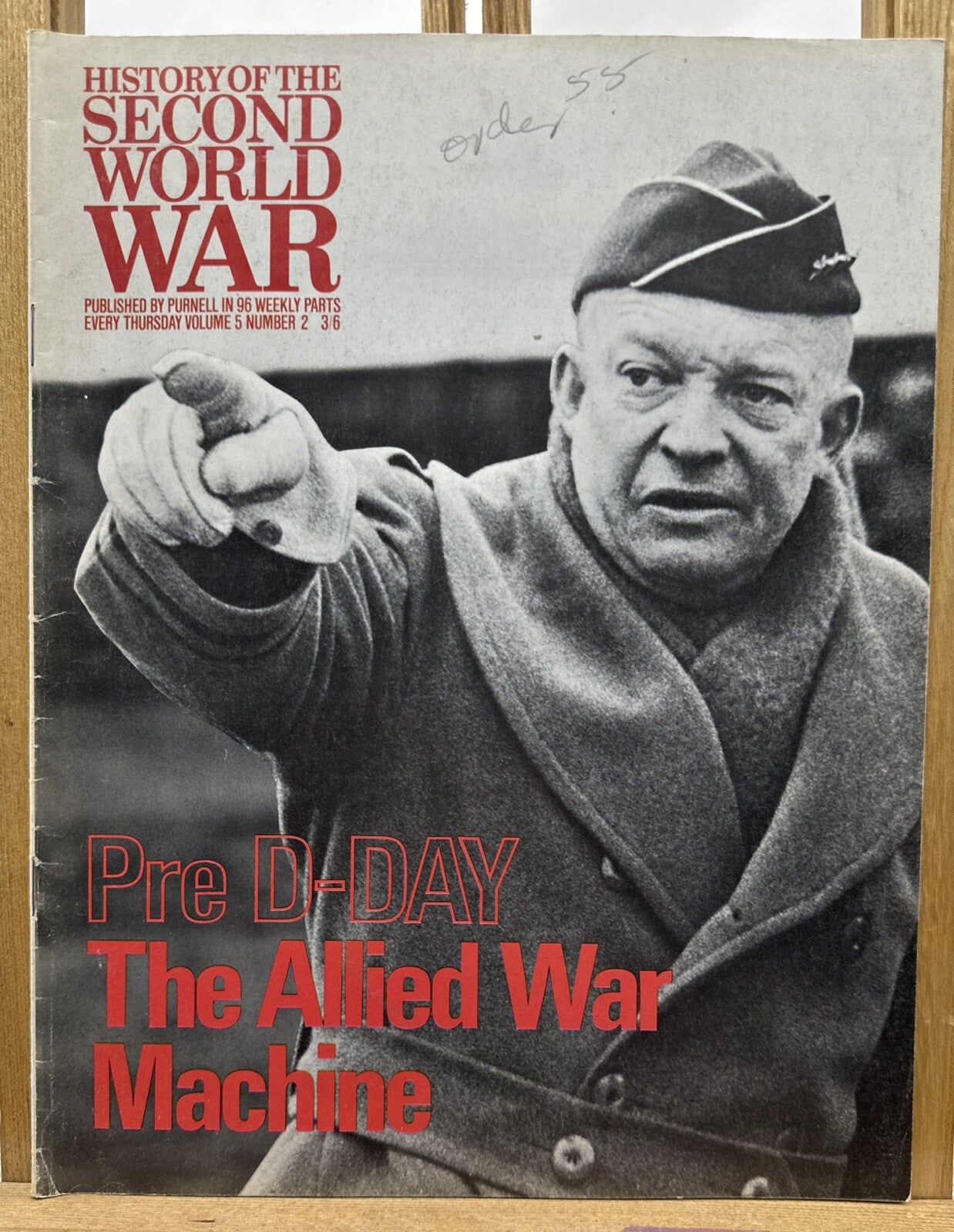 History Of The Second World War II VOL. 5 NO. 2 Magazine In Good Condition