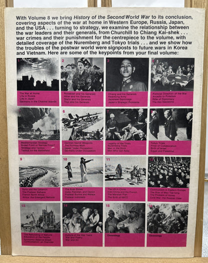 History Of The Second World War II VOL. 7 NO. 16 Magazine In Good Condition