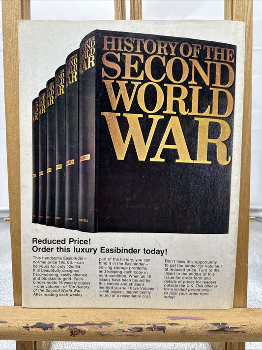 History Of The Second World War II VOL. 1 NO. 3 Magazine In Good Condition