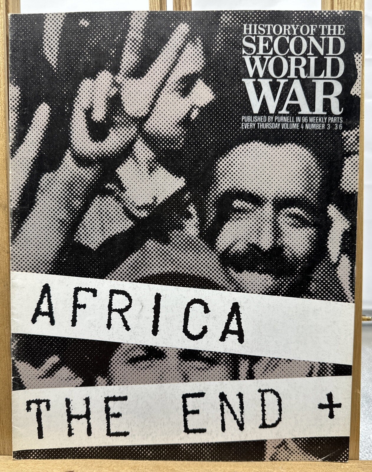 History Of The Second World War II VOL. 4 NO. 3 Magazine In Good Condition