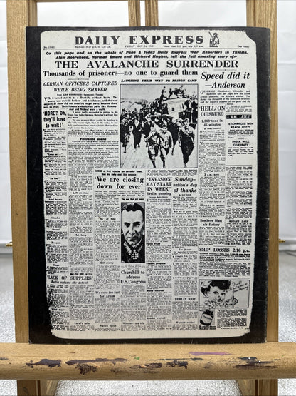 History Of The Second World War II VOL. 4 NO. 3 Magazine In Good Condition