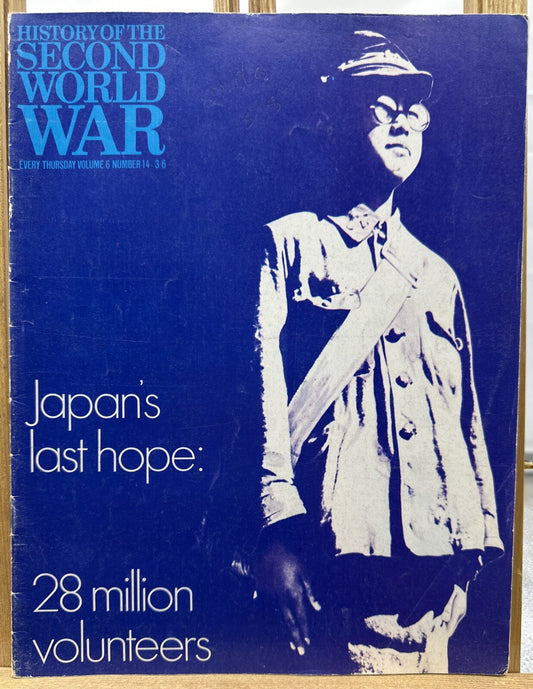 History Of The Second World War II VOL. 6 NO. 14 Magazine In Good Condition
