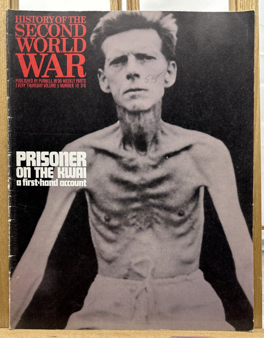 History Of The Second World War II VOL. 5 NO. 10 Magazine In Good Condition