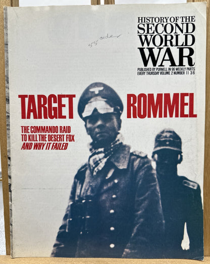 History Of The Second World War II VOL. 2 NO. 11 Magazine In Good Condition