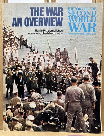History Of The Second World War II VOL. 6 NO. 16 Magazine In Good Condition