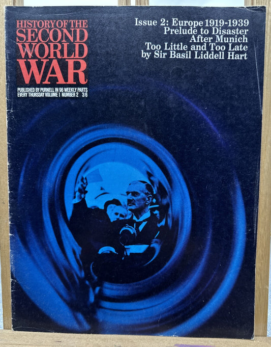 History Of The Second World War II VOL. 1 NO. 2 Magazine In Good Condition