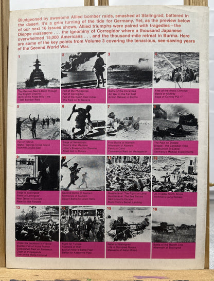 History Of The Second World War II VOL. 2 NO. 16 Magazine In Good Condition