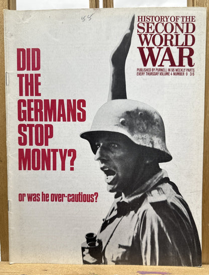 History Of The Second World War II VOL. 4 NO. 9 Magazine In Good Condition