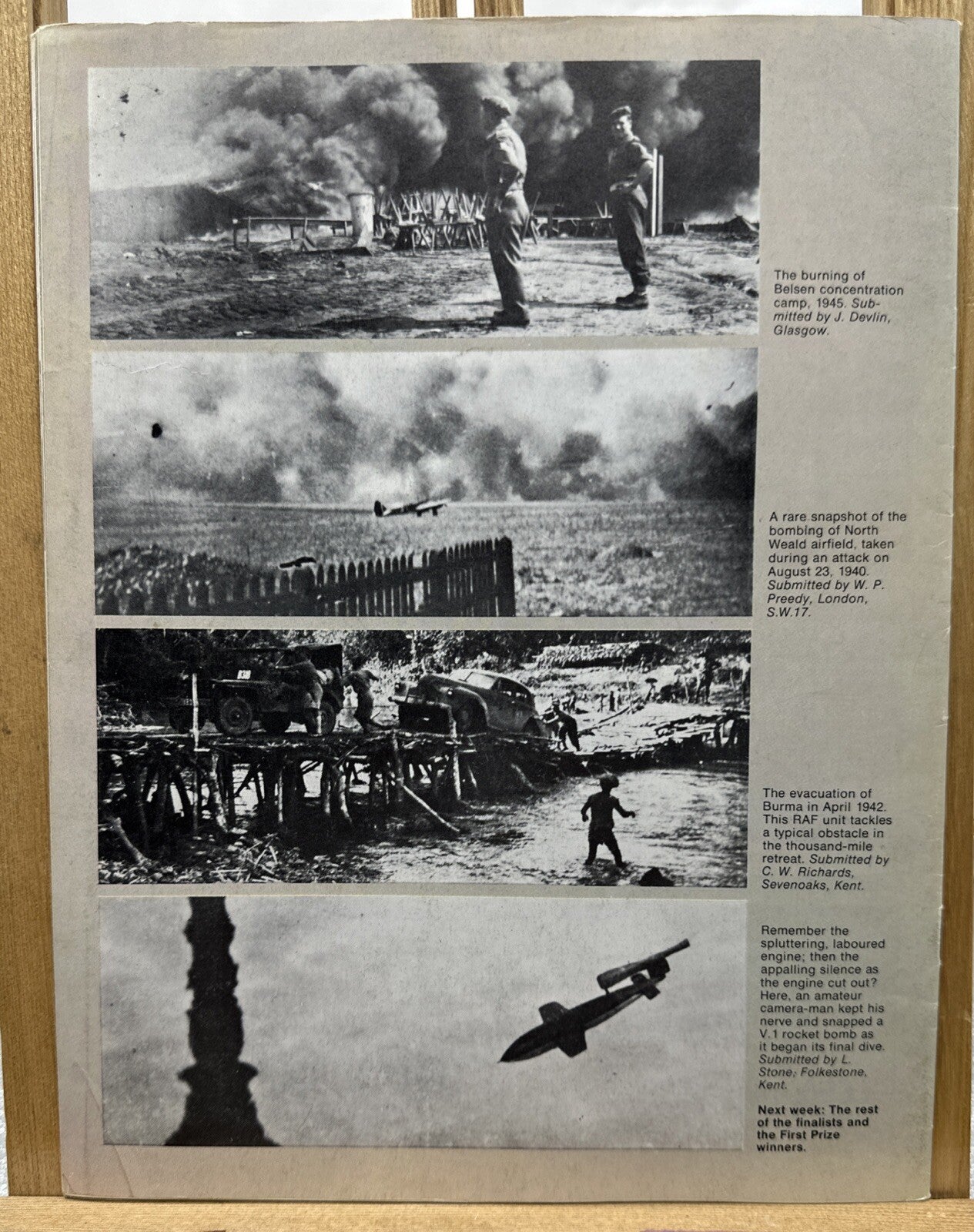 History Of The Second World War II VOL. 4 NO. 10 Magazine In Good Condition