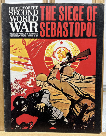 History Of The Second World War II VOL. 3 NO. 6 Magazine In Good Condition