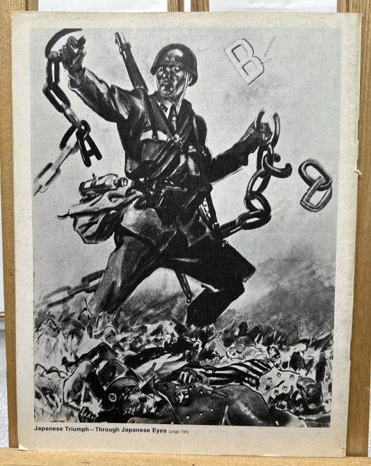 History Of The Second World War II VOL. 2 NO. 13 Magazine In Good Condition