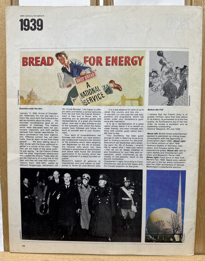 History Of The 20th Century NO. 55 Magazine In Good Condition