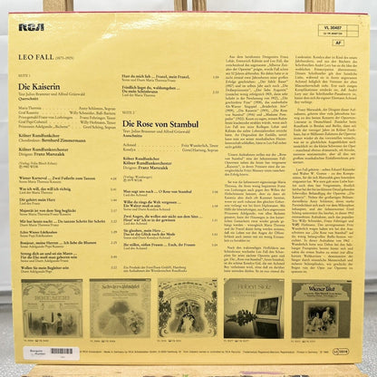 Leo Fall Die Kaiserin Marszalek German RCA 1980 Record In Good Condition 6930