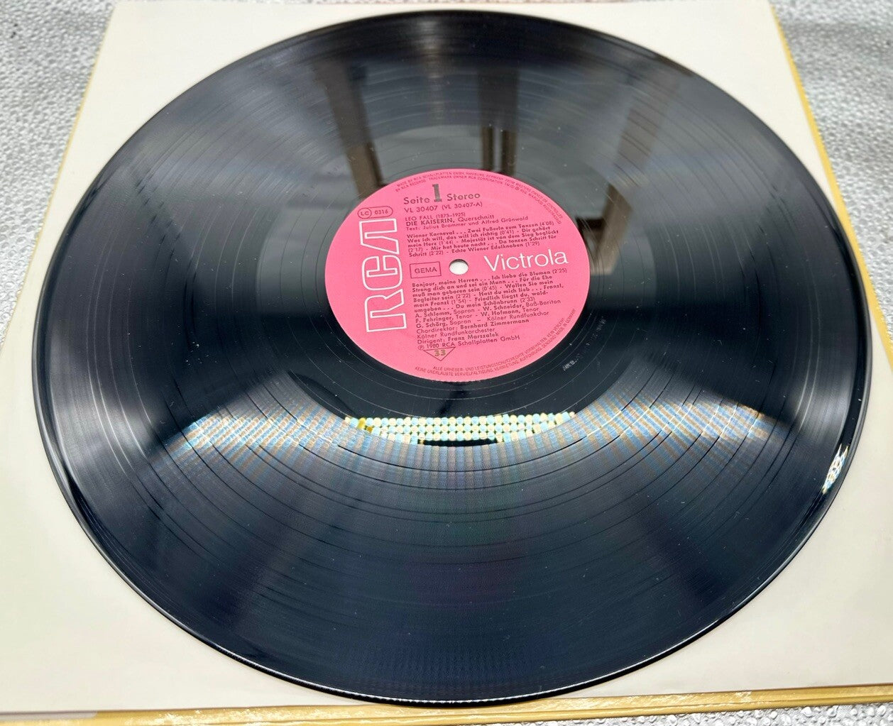 Leo Fall Die Kaiserin Marszalek German RCA 1980 Record In Good Condition 6930