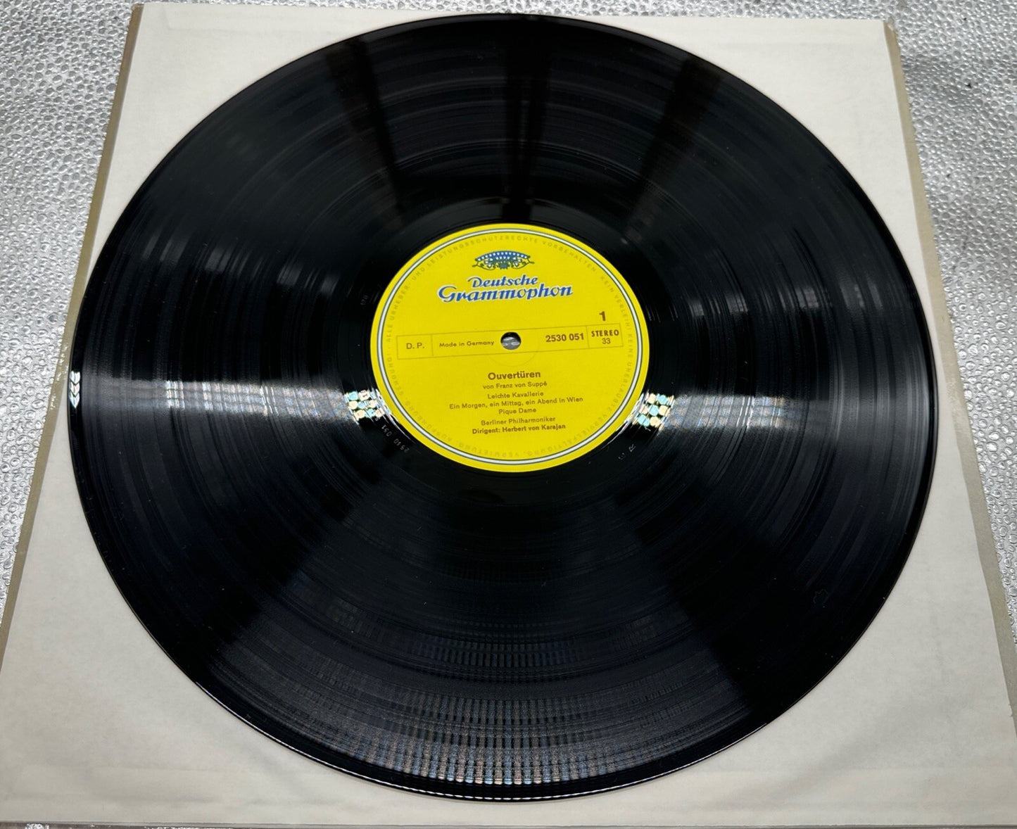 Deutsche Grammophon Suppe' Ouverturen Record Featuring Leichte Kavallerie-Pique