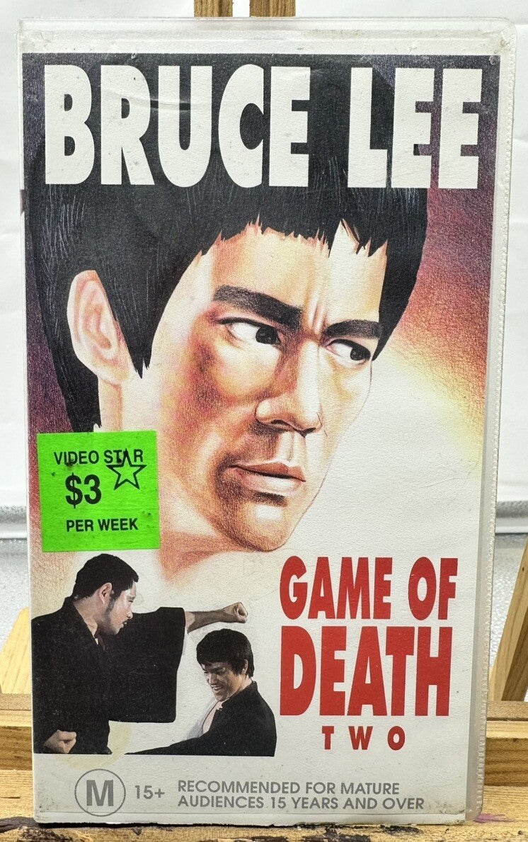 Bruce Lee - Game Of Death Two - EX-Rental VHS In Good Condition - 8527