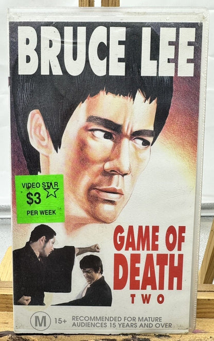 Bruce Lee - Game Of Death Two - EX-Rental VHS In Good Condition - 8527