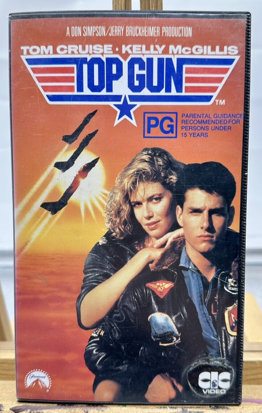 Top Gun - Tom Cruise VHS In Good Condition - 8537