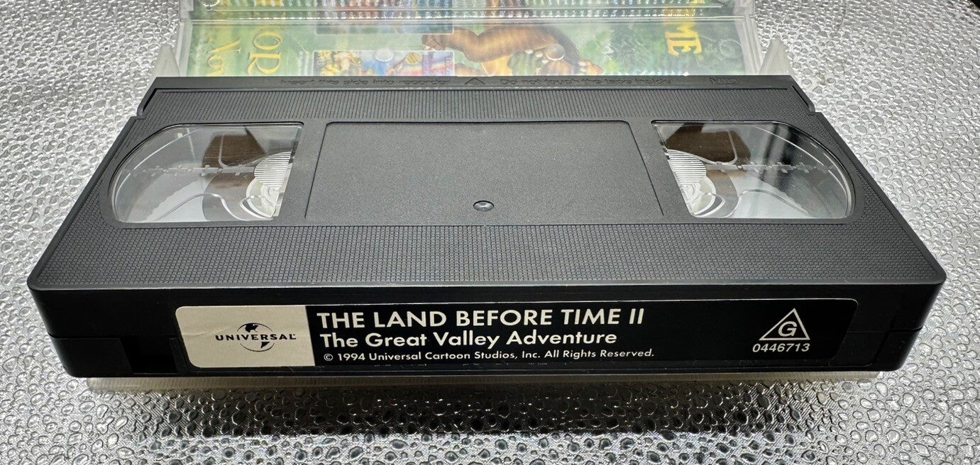 The Land Before Time The Great Valley Adventure 2  VHS In Good Condition - 8530