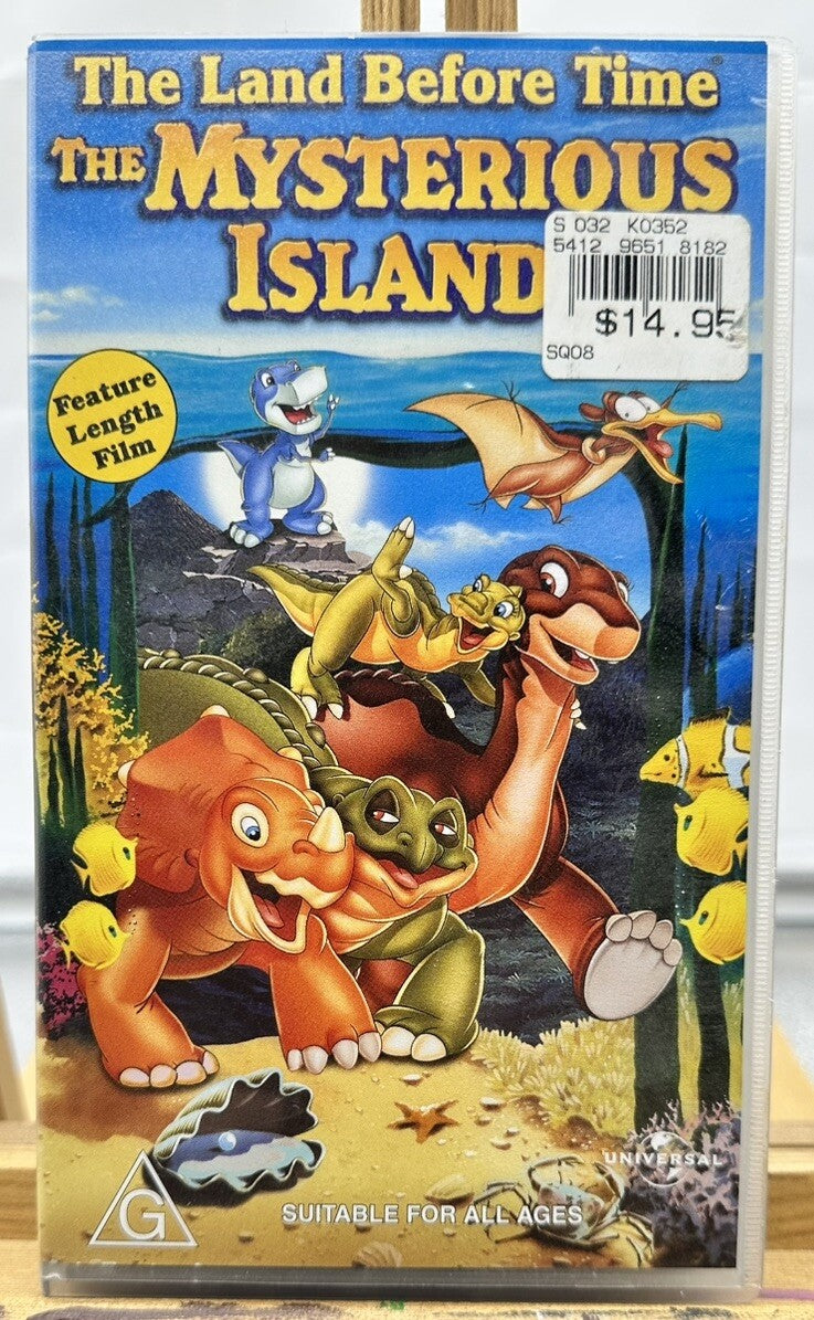 The Land Before Time The Mysterious Island V (5) VHS In Good Condition - 8531