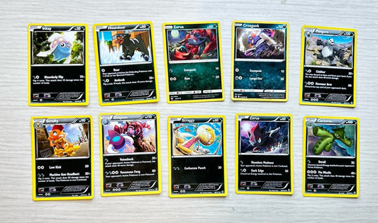 10 X Pokemon Dark Trading Cards Collection Random Years & Series GC 5084