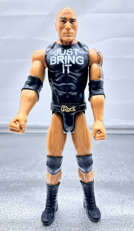 The Rock Large Action Figure 2015 Wwe Mattel 12 Inch / 30 cm In Good Cond 8494