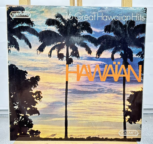 16 Great Hawaiian Hits Volume Two Record In  Good Condition 7391