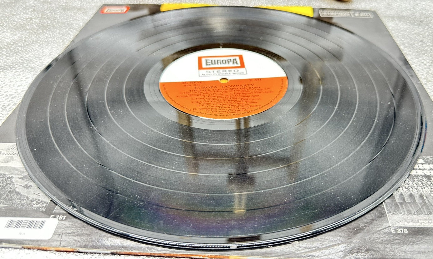 The Jack Lester Special Band – Europa Tanzparty Record In  Good Condition 7375