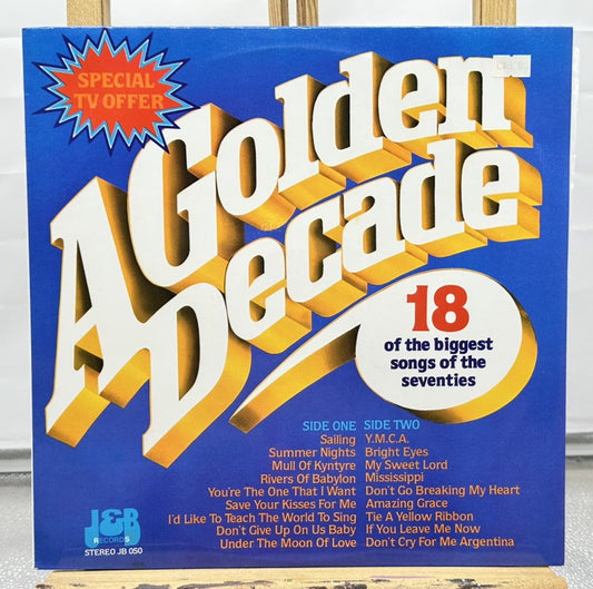 A Golden Decade 18 Biggest Songs Of The Seventies Record In  Good Condition 7387