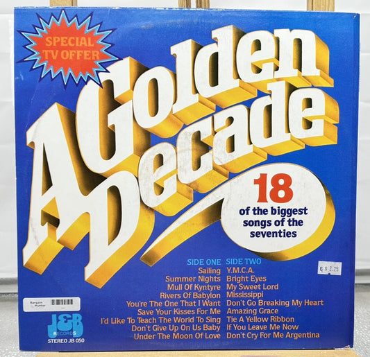 A Golden Decade 18 Biggest Songs Of The Seventies Record In  Good Condition 7387